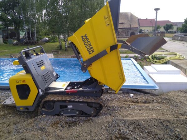 Gummiketten 180x72x37 für Wacker Neuson DT12