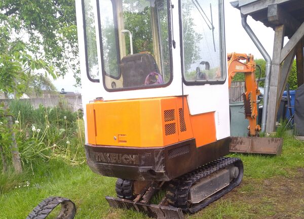 Gummiketten 230x72x43 für Takeuchi TB15A